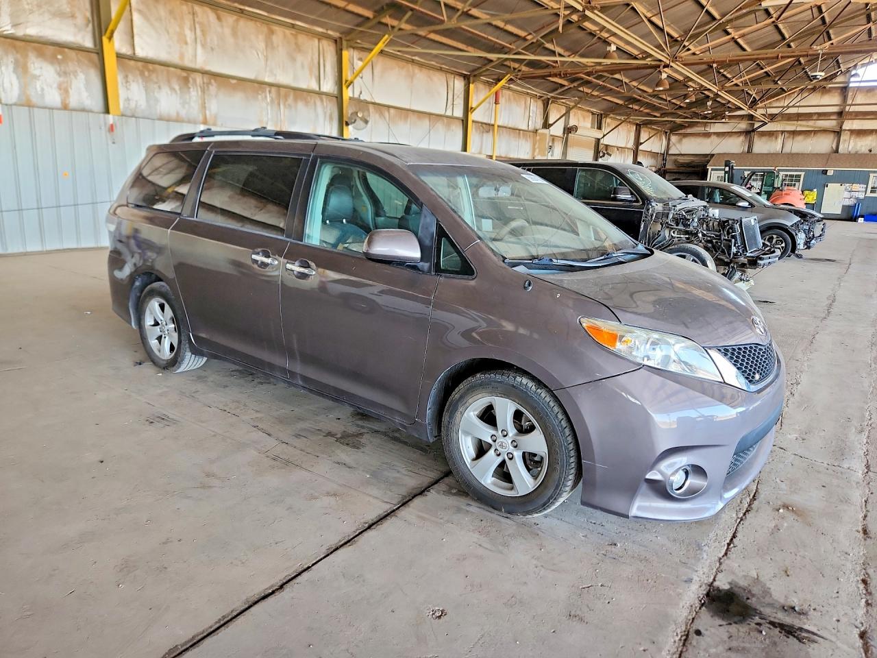 2013 Toyota Sienna Sport Gray vin: 5TDXK3DC0DS331775