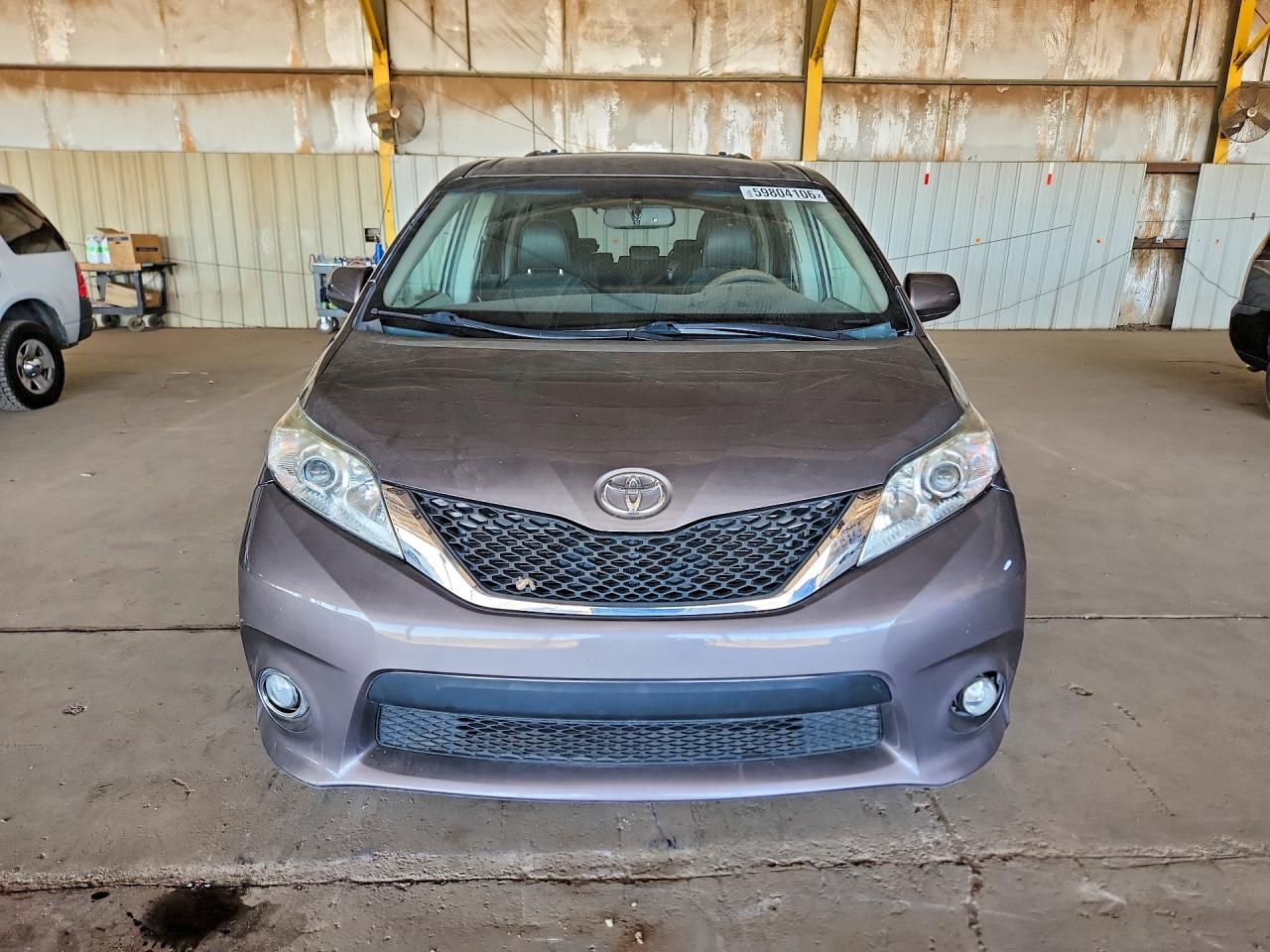 2013 Toyota Sienna Sport Gray vin: 5TDXK3DC0DS331775