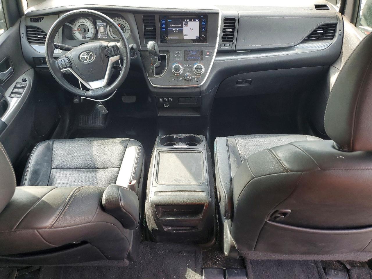 2015 Toyota Sienna Sport Silver vin: 5TDXK3DC0FS558189