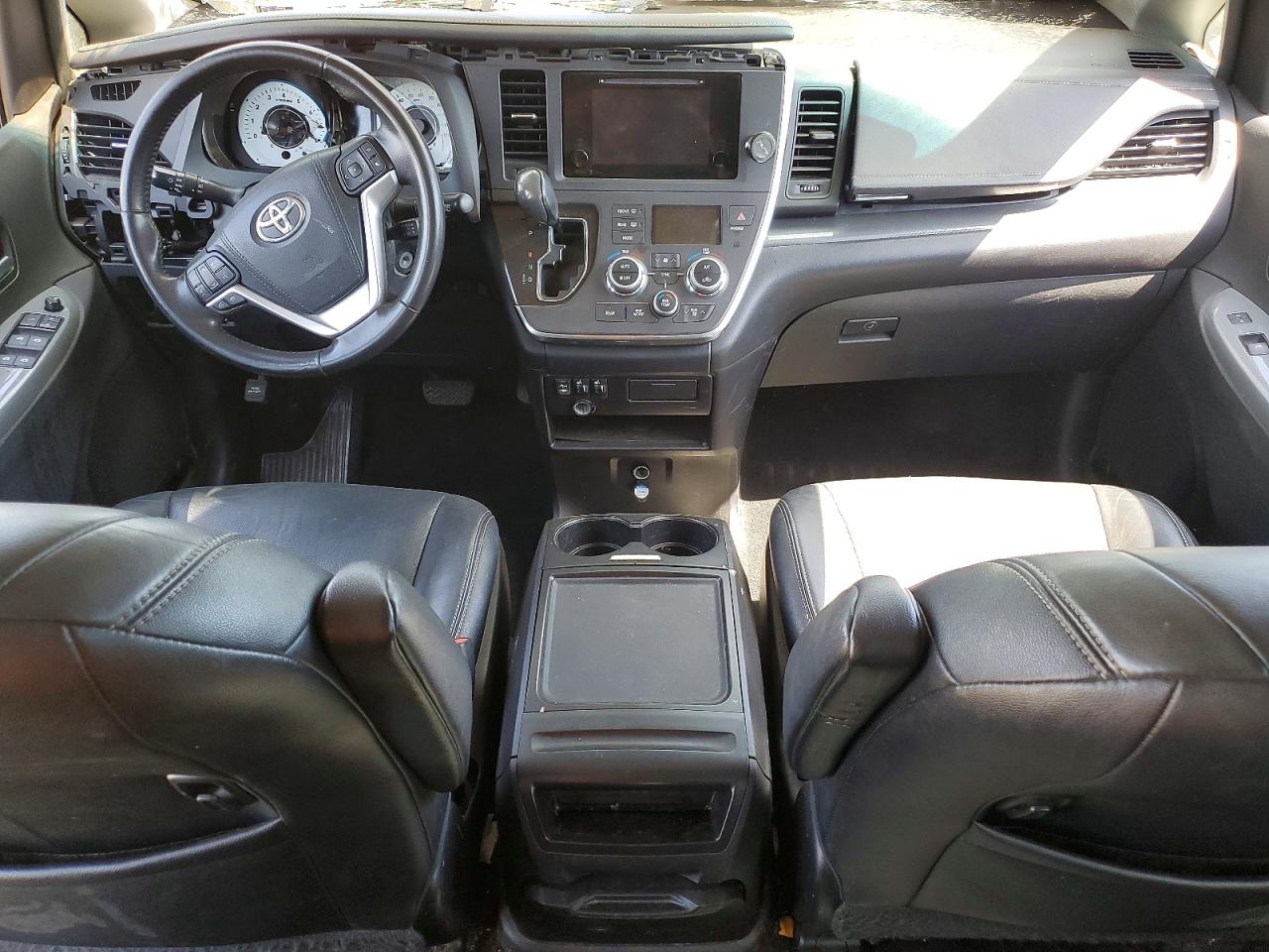 2015 Toyota Sienna Sport Black vin: 5TDXK3DC0FS597879