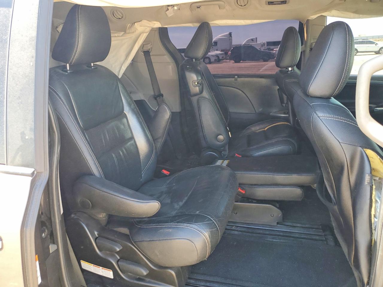 2015 Toyota Sienna Sport Charcoal vin: 5TDXK3DC0FS681135
