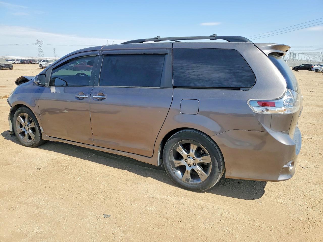 2015 Toyota Sienna Sport Charcoal vin: 5TDXK3DC0FS681135