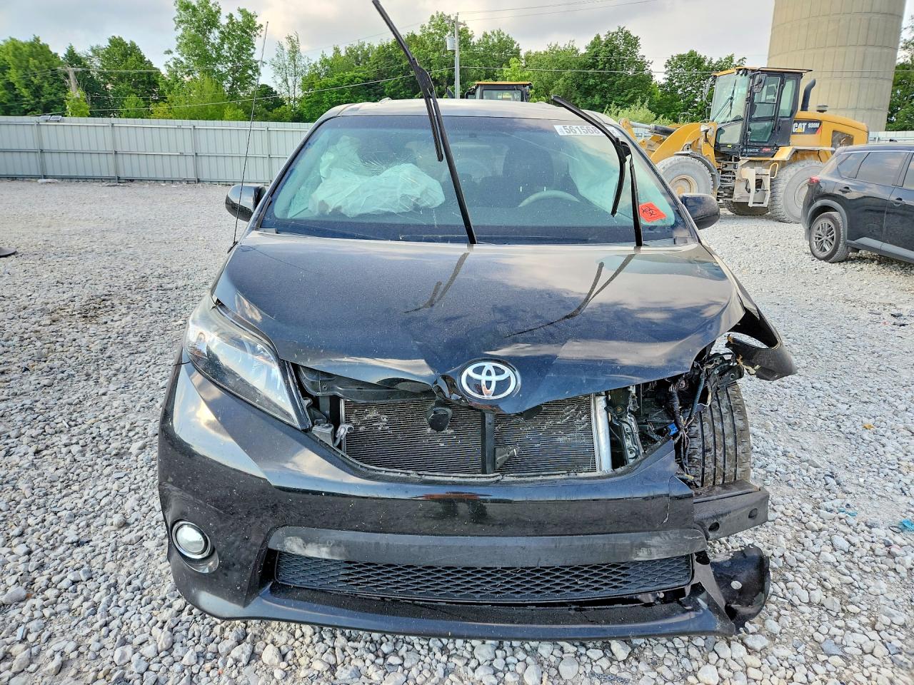 2011 Toyota Sienna Sport Black vin: 5TDXK3DC1BS109663