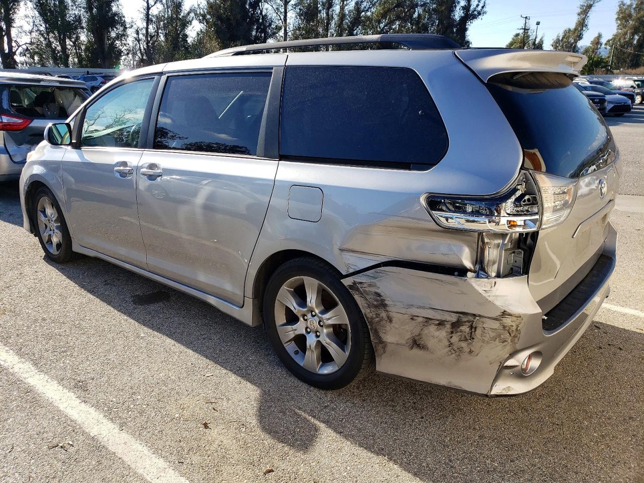2012 Toyota Sienna Sport Gray vin: 5TDXK3DC1CS243395