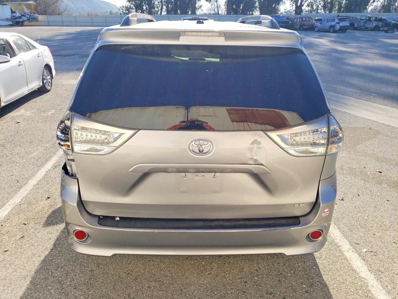 2012 Toyota Sienna Sport Gray vin: 5TDXK3DC1CS243395