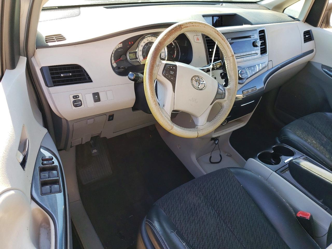 2012 Toyota Sienna Sport Gray vin: 5TDXK3DC1CS243395