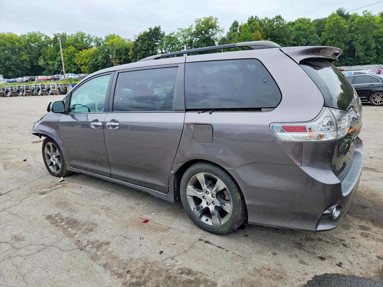 2013 Toyota Sienna Sport Gray vin: 5TDXK3DC1DS368981