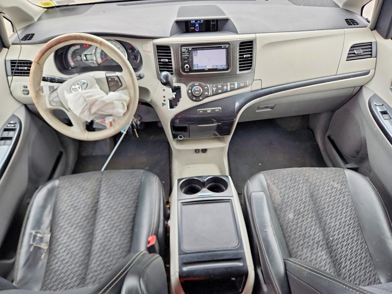 2013 Toyota Sienna Sport Gray vin: 5TDXK3DC1DS368981