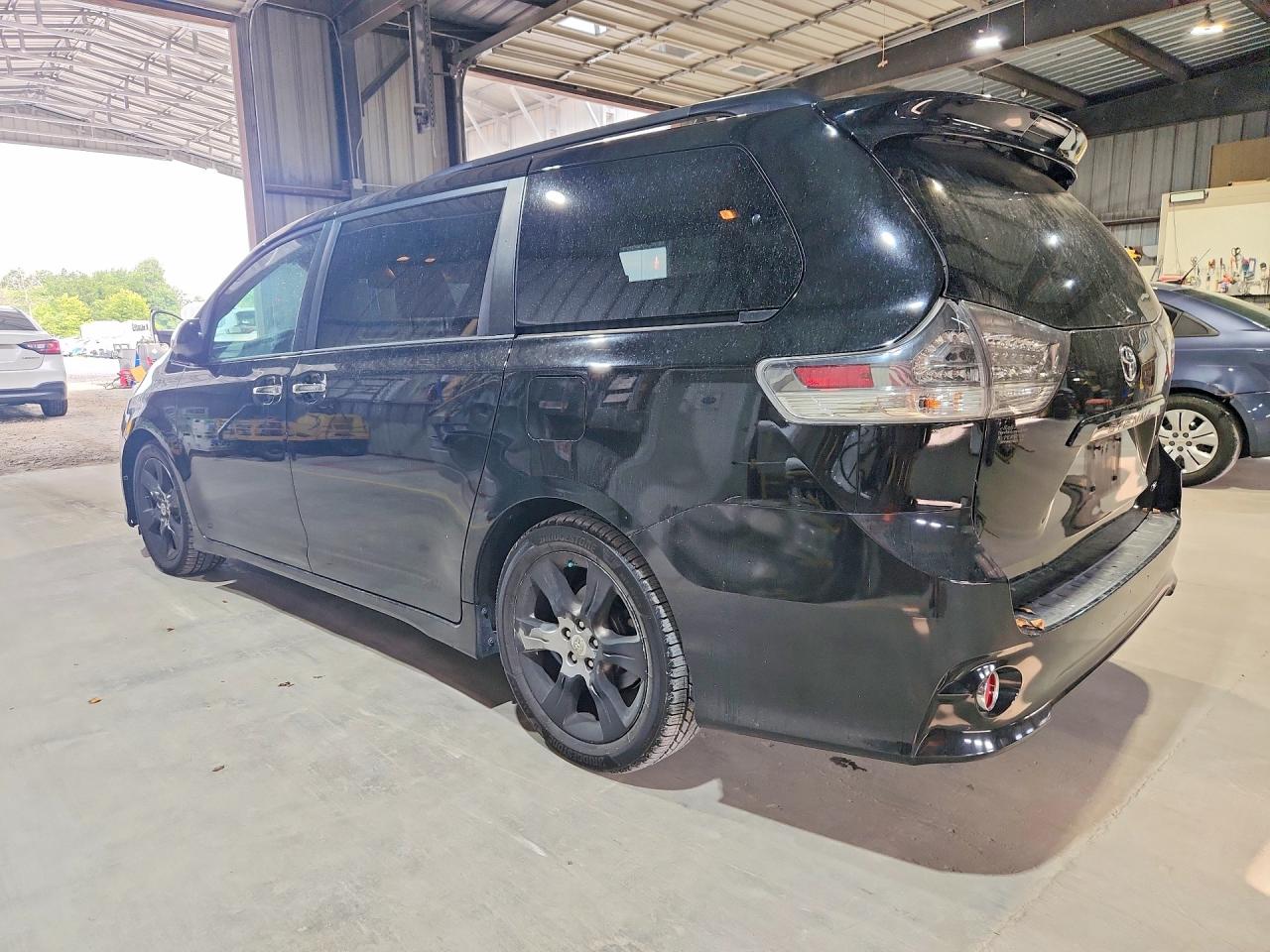 2014 Toyota Sienna Sport Black vin: 5TDXK3DC1ES453644