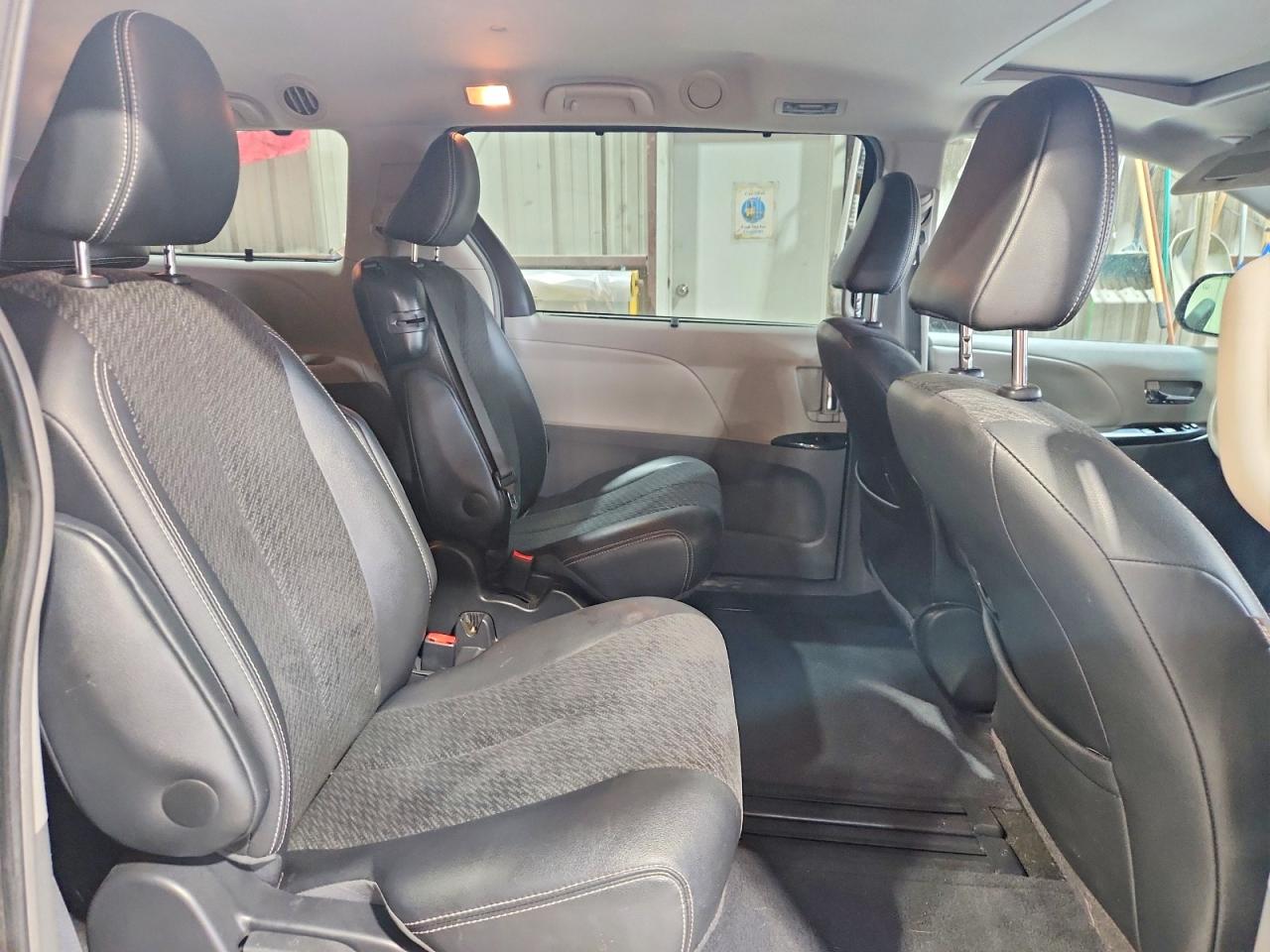 2014 Toyota Sienna Sport Black vin: 5TDXK3DC1ES453644
