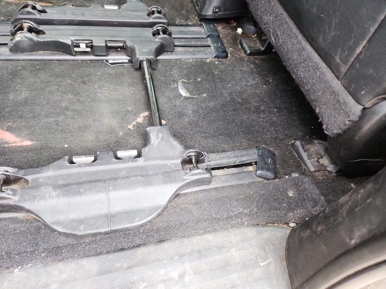 2015 Toyota Sienna Sport Gray vin: 5TDXK3DC1FS633160 Damage: Left Rear Seat, Missing, Replacement Required