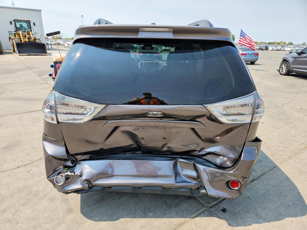2014 Toyota Sienna Sport Charcoal vin: 5TDXK3DC2ES485566