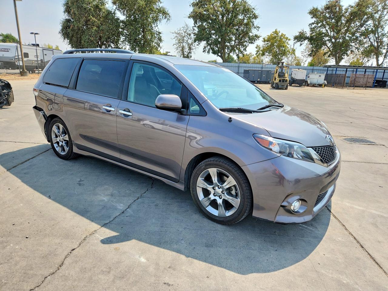 2014 Toyota Sienna Sport Charcoal vin: 5TDXK3DC2ES485566