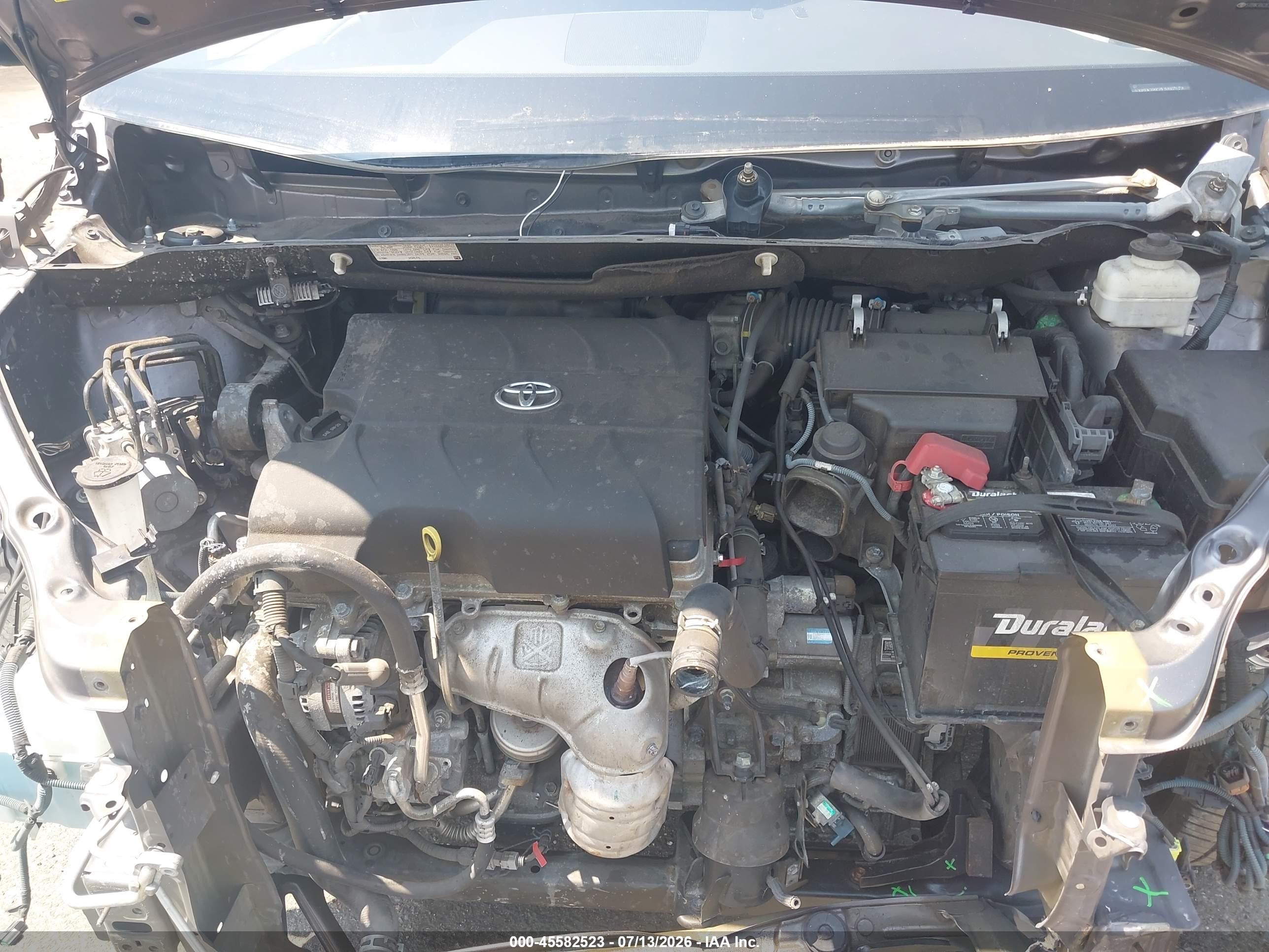 2014 Toyota Sienna Se 8 Passenger Серый vin: 5TDXK3DC2ES497572