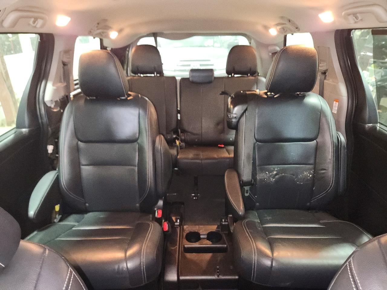 2015 Toyota Sienna Sport Gray vin: 5TDXK3DC2FS608381