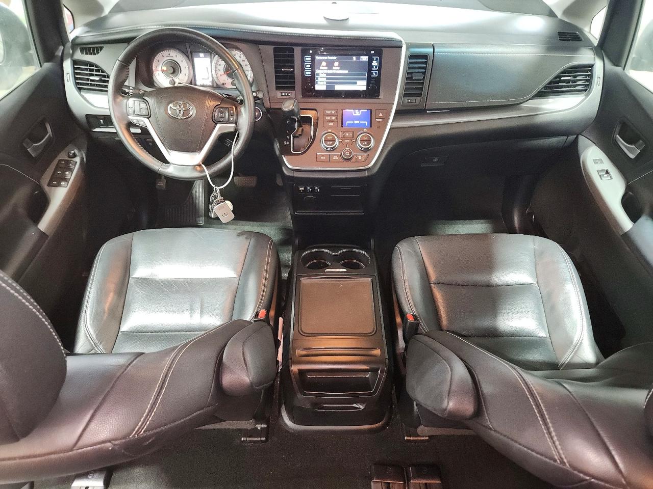 2015 Toyota Sienna Sport Gray vin: 5TDXK3DC2FS608381