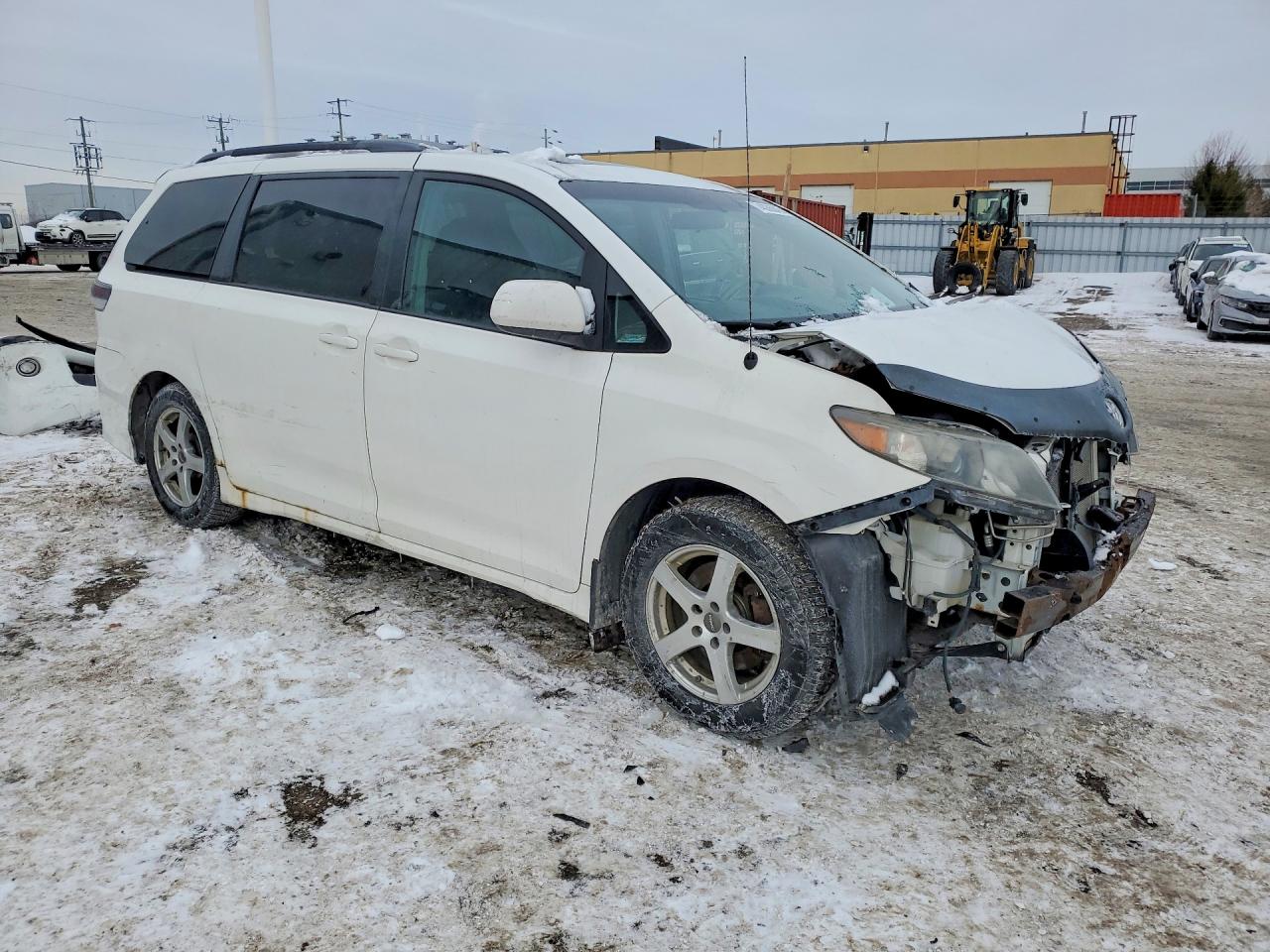2011 Toyota Sienna Sport White vin: 5TDXK3DC3BS175194
