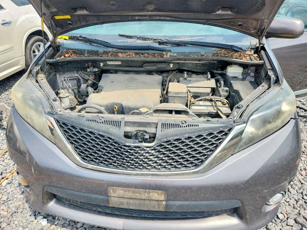 2013 Toyota Sienna Sport Gray vin: 5TDXK3DC3DS360963