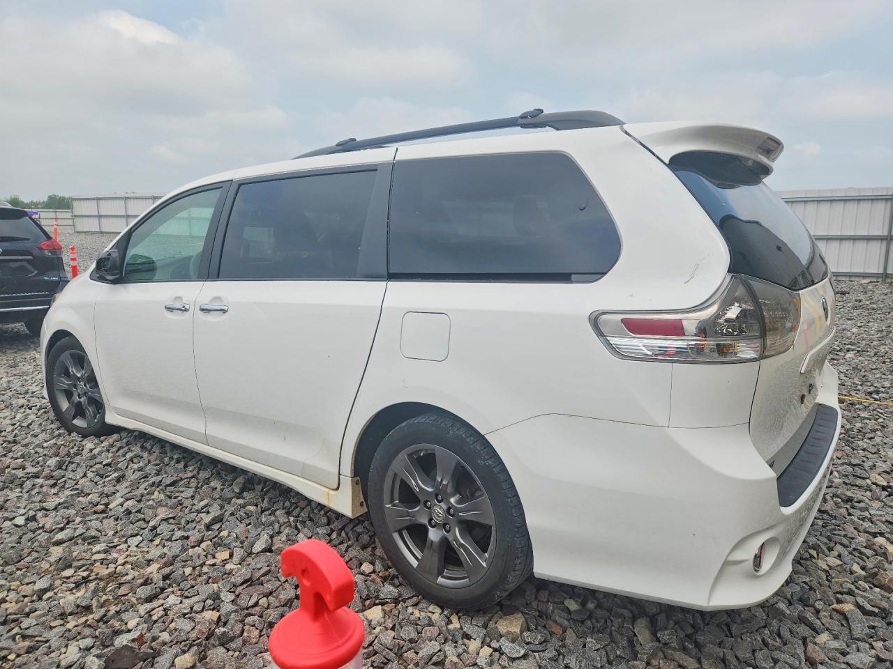 2014 Toyota Sienna Sport White vin: 5TDXK3DC3ES512726