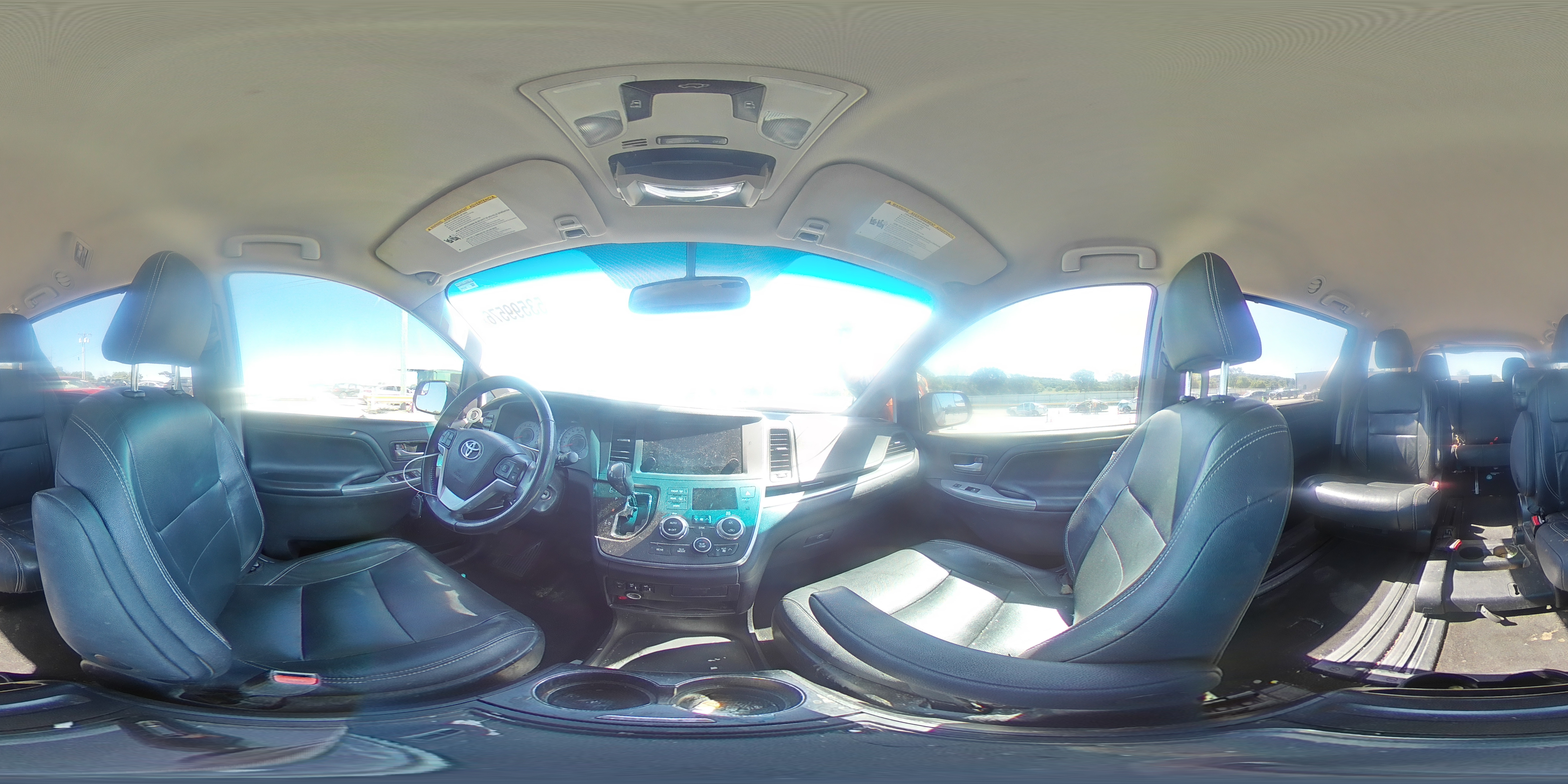 2015 Toyota Sienna Sport Red vin: 5TDXK3DC3FS610737