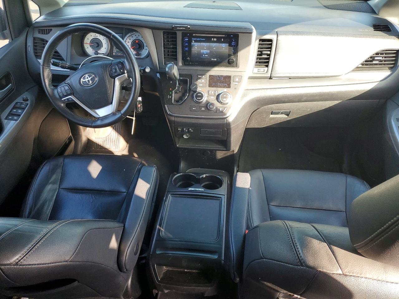 2015 Toyota Sienna Sport Gray vin: 5TDXK3DC3FS655967