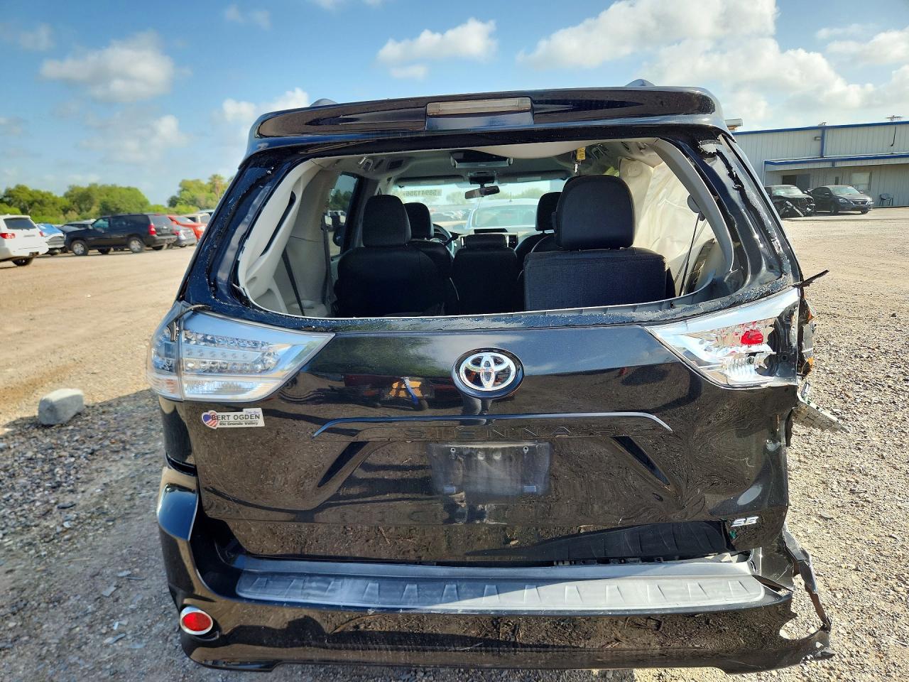 2011 Toyota Sienna Sport Черный vin: 5TDXK3DC4BS130975