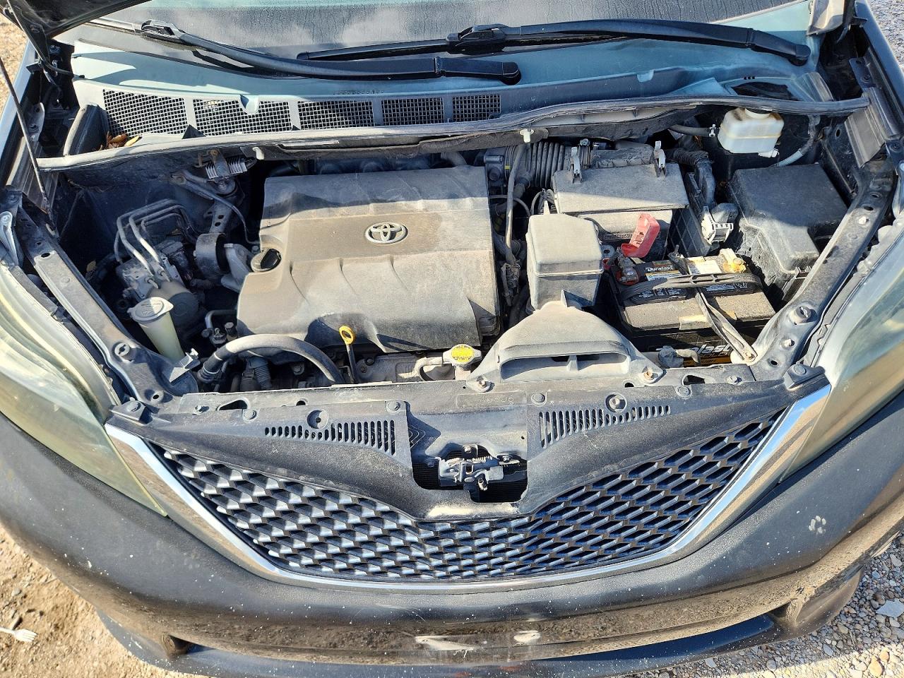 2011 Toyota Sienna Sport Черный vin: 5TDXK3DC4BS130975
