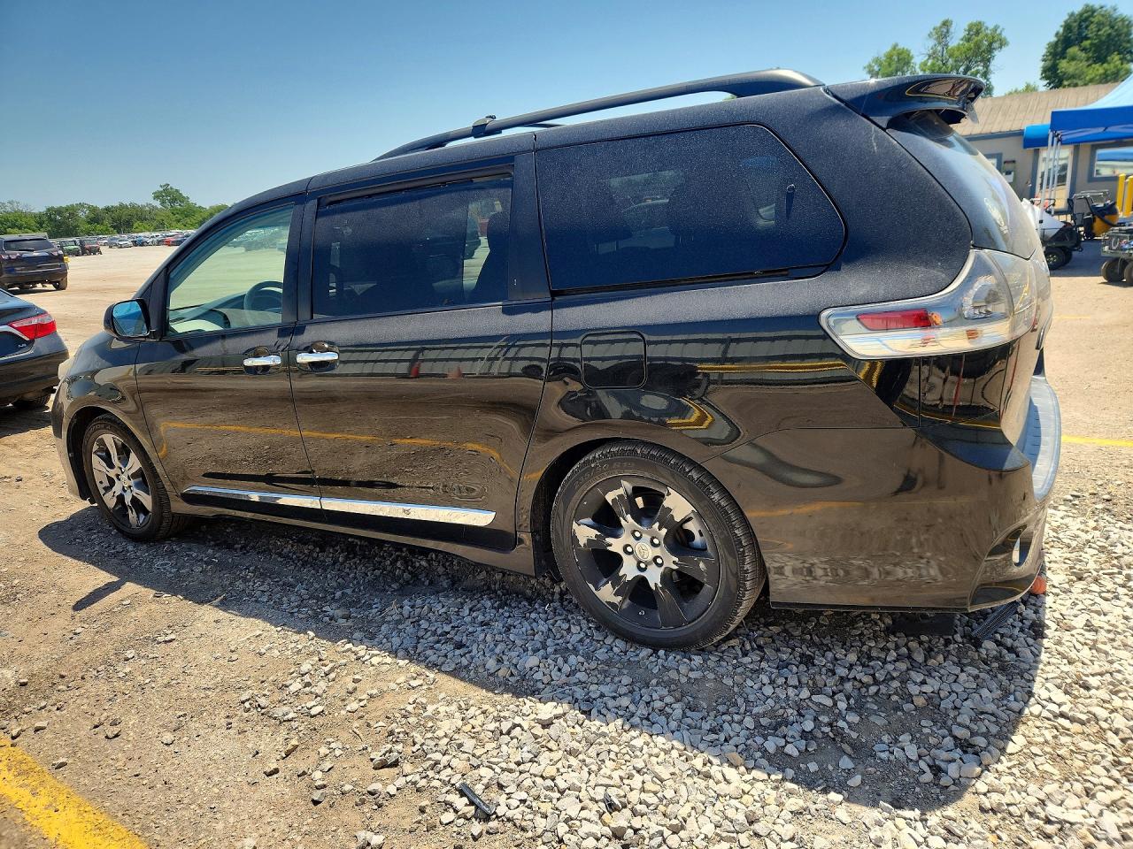 2014 Toyota Sienna Sport Silver vin: 5TDXK3DC4ES521239