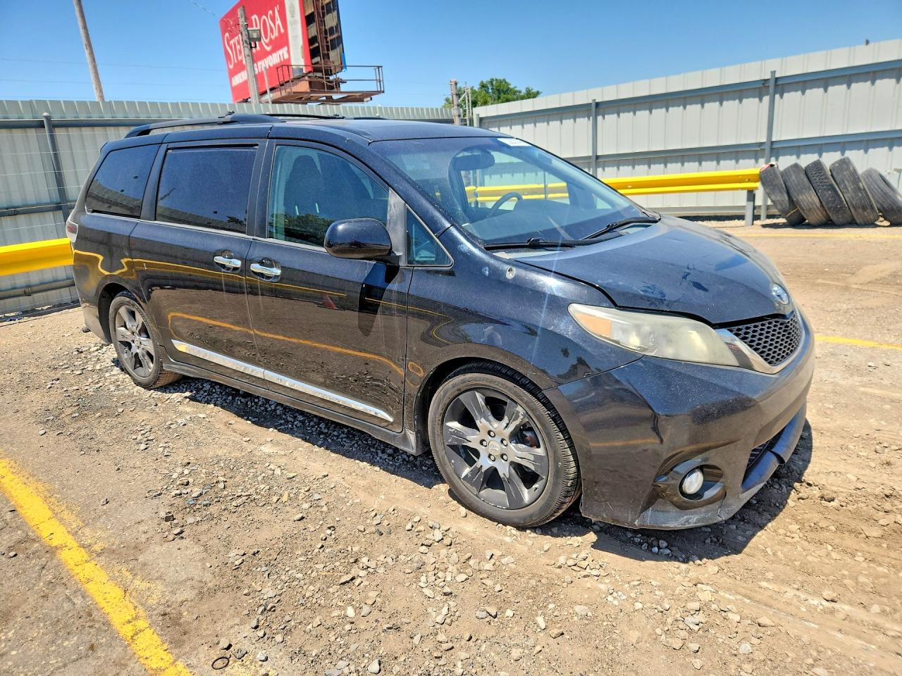 2014 Toyota Sienna Sport Silver vin: 5TDXK3DC4ES521239