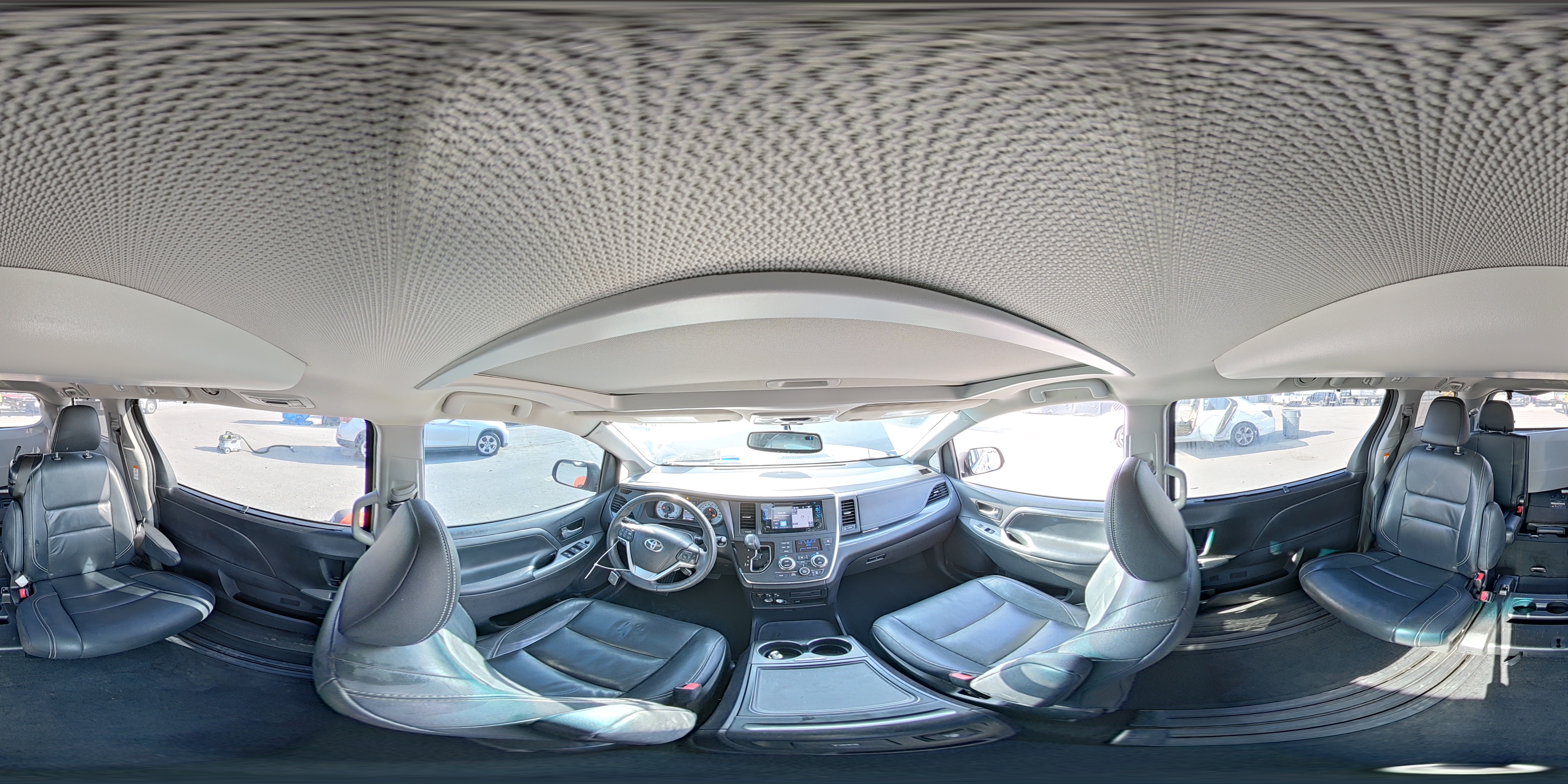 2015 Toyota Sienna Sport Gray vin: 5TDXK3DC4FS552783