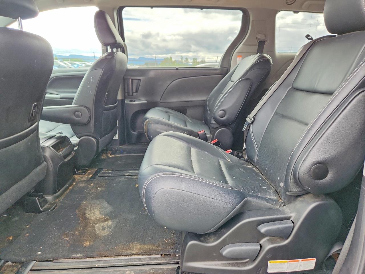 2015 Toyota Sienna Sport Gray vin: 5TDXK3DC4FS634853