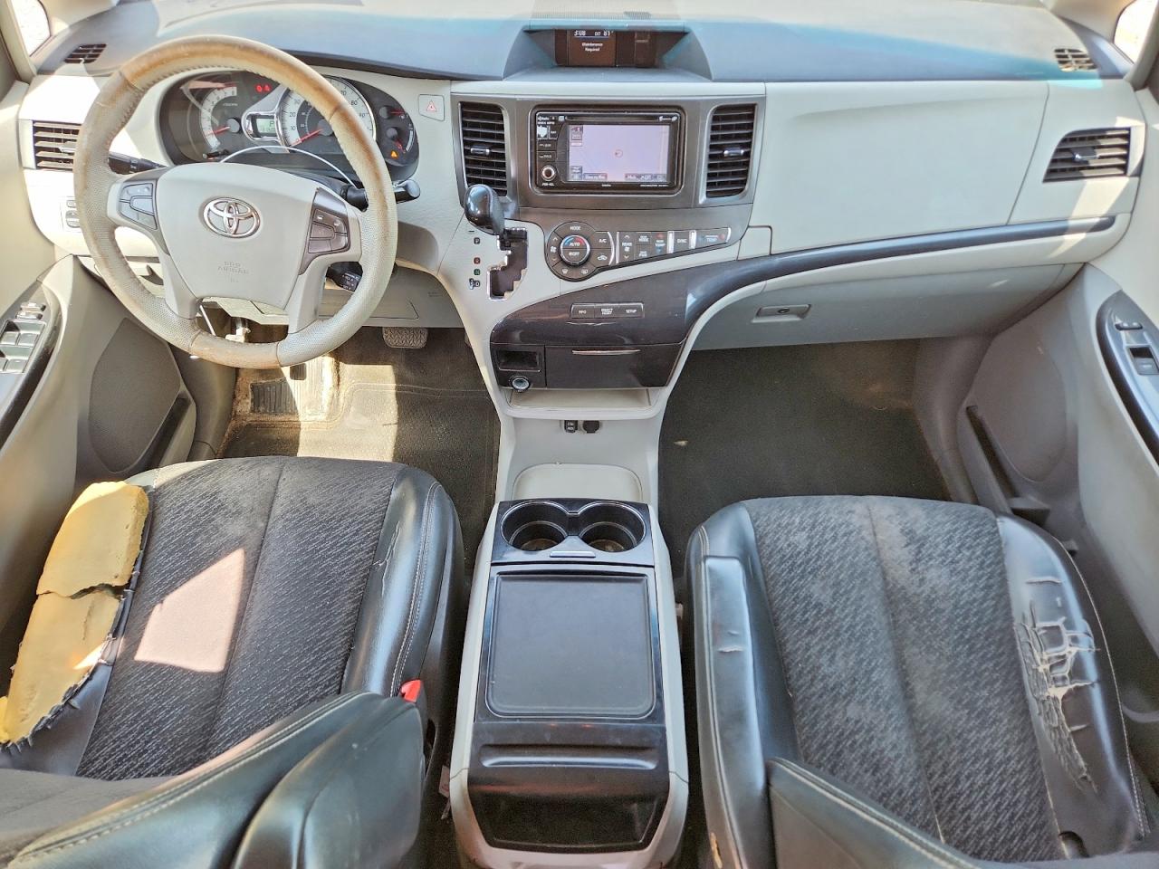2013 Toyota Sienna Sport Gray vin: 5TDXK3DC5DS294156