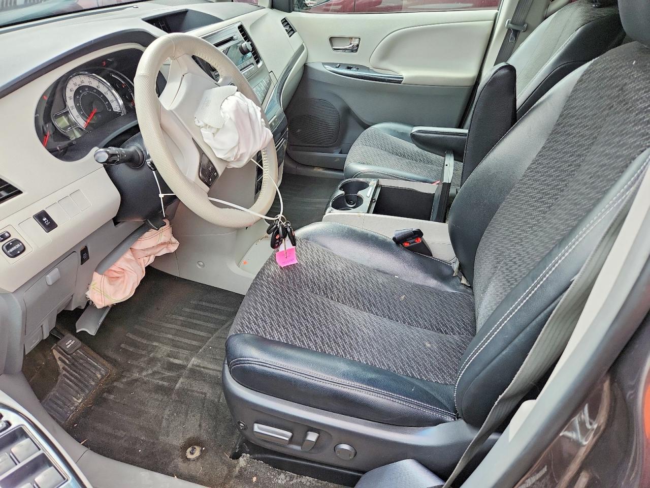 2013 Toyota Sienna Sport Gray vin: 5TDXK3DC5DS298188