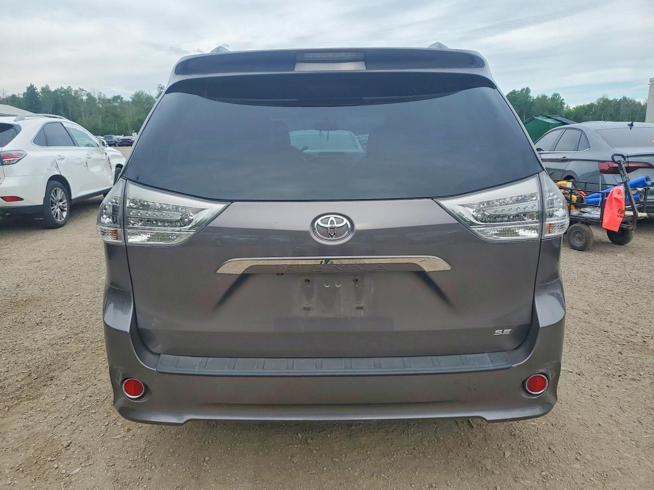 2014 Toyota Sienna Sport Charcoal vin: 5TDXK3DC6ES412698
