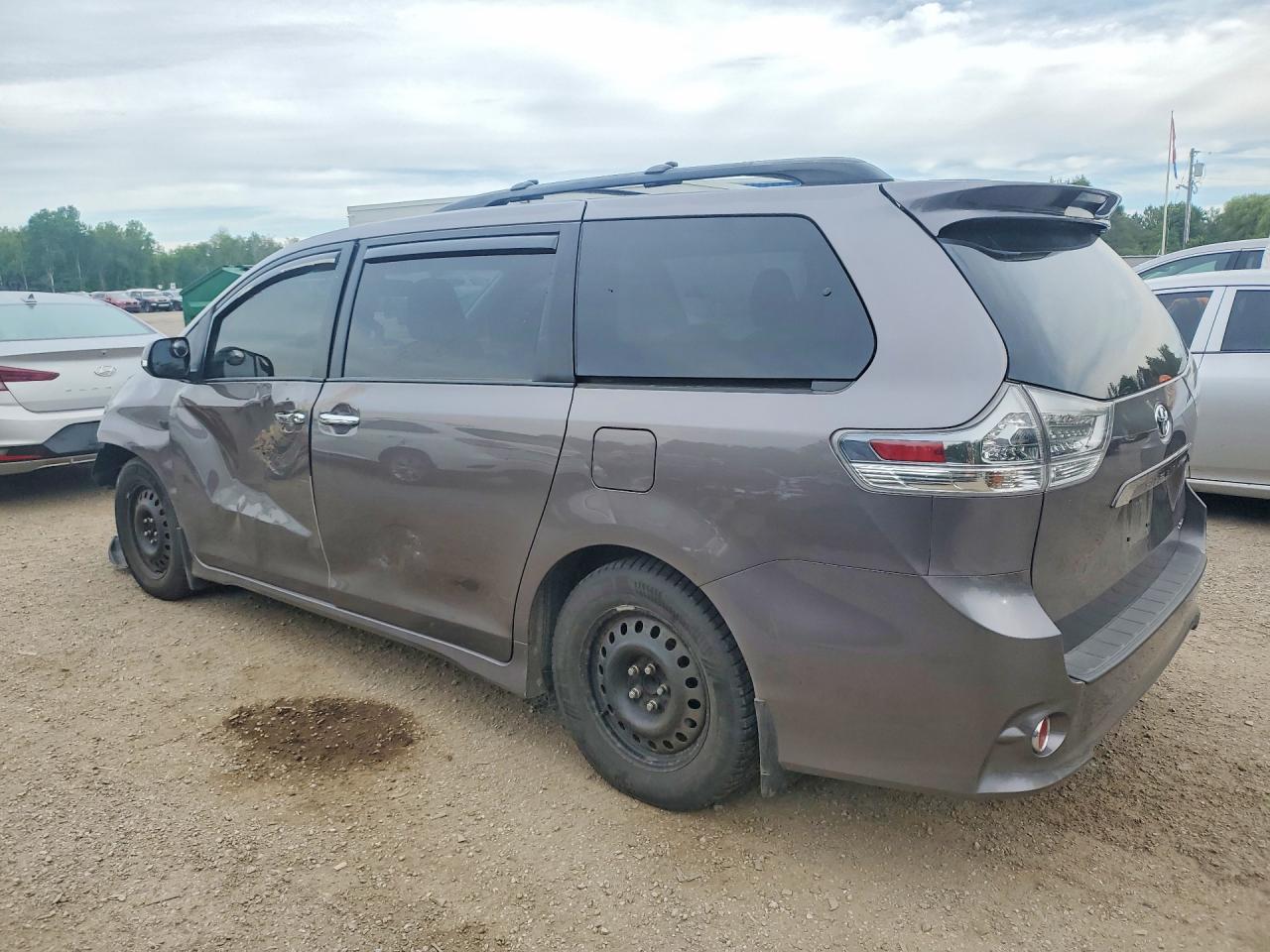 2014 Toyota Sienna Sport Charcoal vin: 5TDXK3DC6ES412698