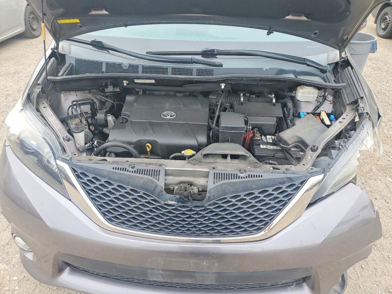 2014 Toyota Sienna Sport Charcoal vin: 5TDXK3DC6ES412698