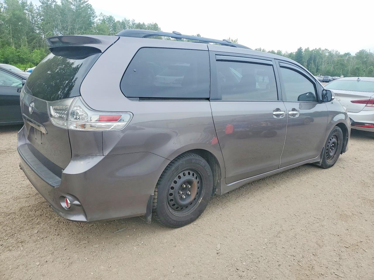 2014 Toyota Sienna Sport Charcoal vin: 5TDXK3DC6ES412698