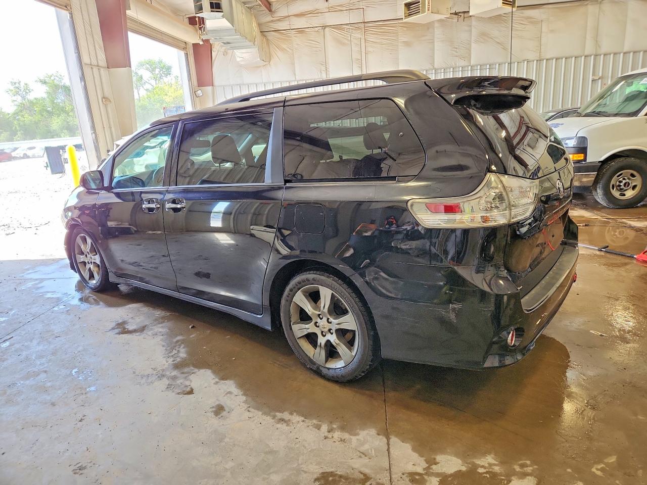 2015 Toyota Sienna Sport Black vin: 5TDXK3DC6FS531725