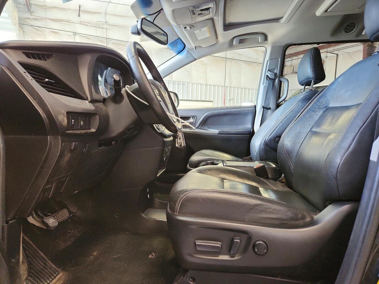 2015 Toyota Sienna Sport Black vin: 5TDXK3DC6FS531725