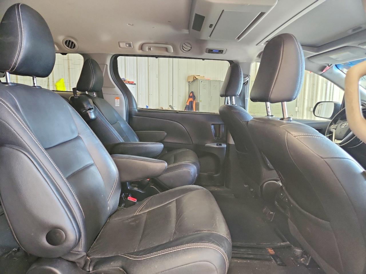 2015 Toyota Sienna Sport Black vin: 5TDXK3DC6FS531725