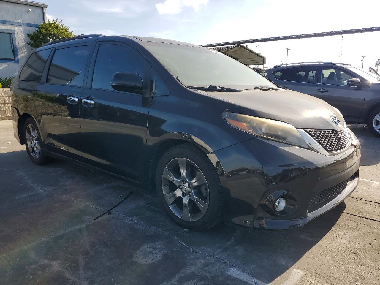 2015 Toyota Sienna Sport Black vin: 5TDXK3DC6FS601224