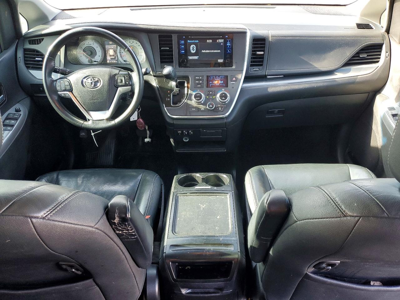 2015 Toyota Sienna Sport Black vin: 5TDXK3DC6FS601224