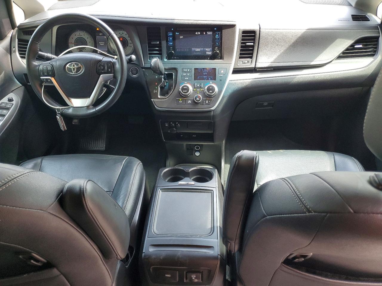 2015 Toyota Sienna Sport Gray vin: 5TDXK3DC7FS601054