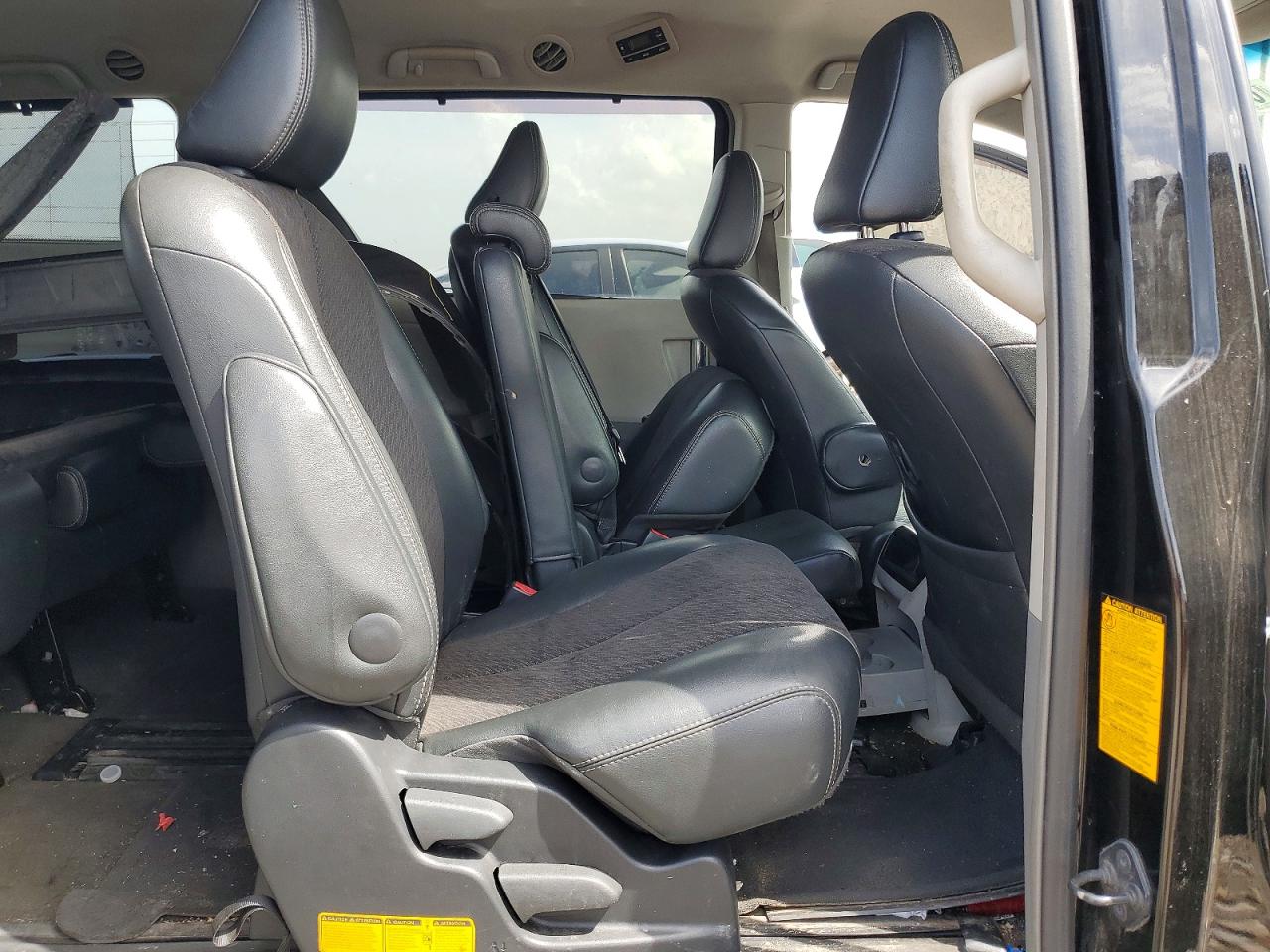 2012 Toyota Sienna Sport Черный vin: 5TDXK3DC8CS225038