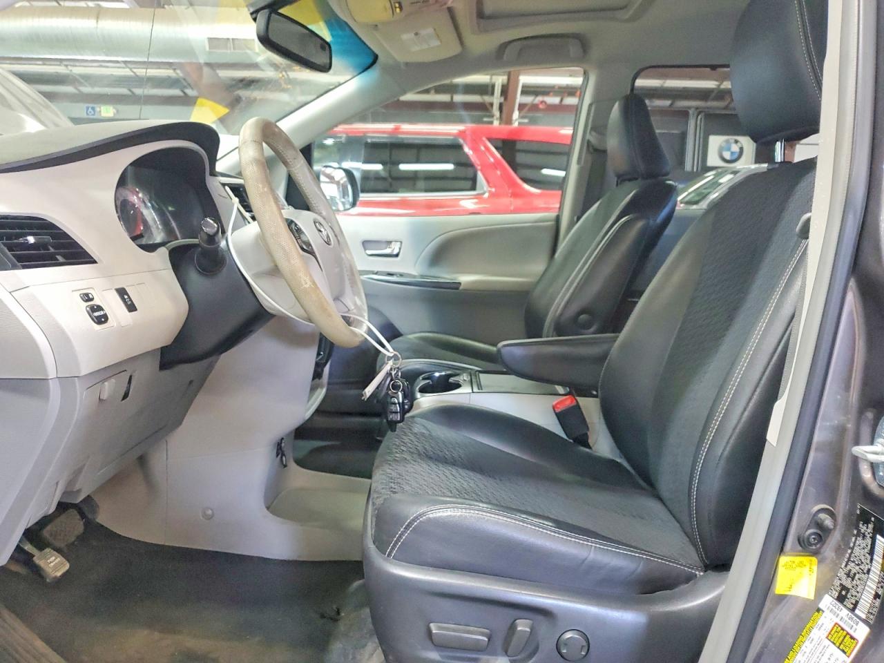 2012 Toyota Sienna Sport Gray vin: 5TDXK3DC8CS230689