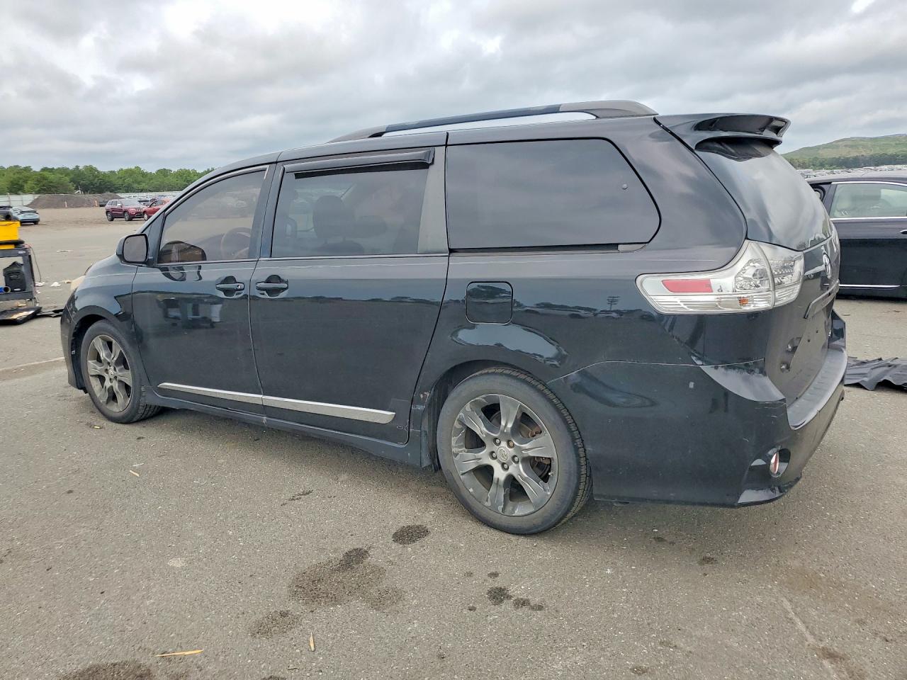 2012 Toyota Sienna Sport Black vin: 5TDXK3DC8CS232233