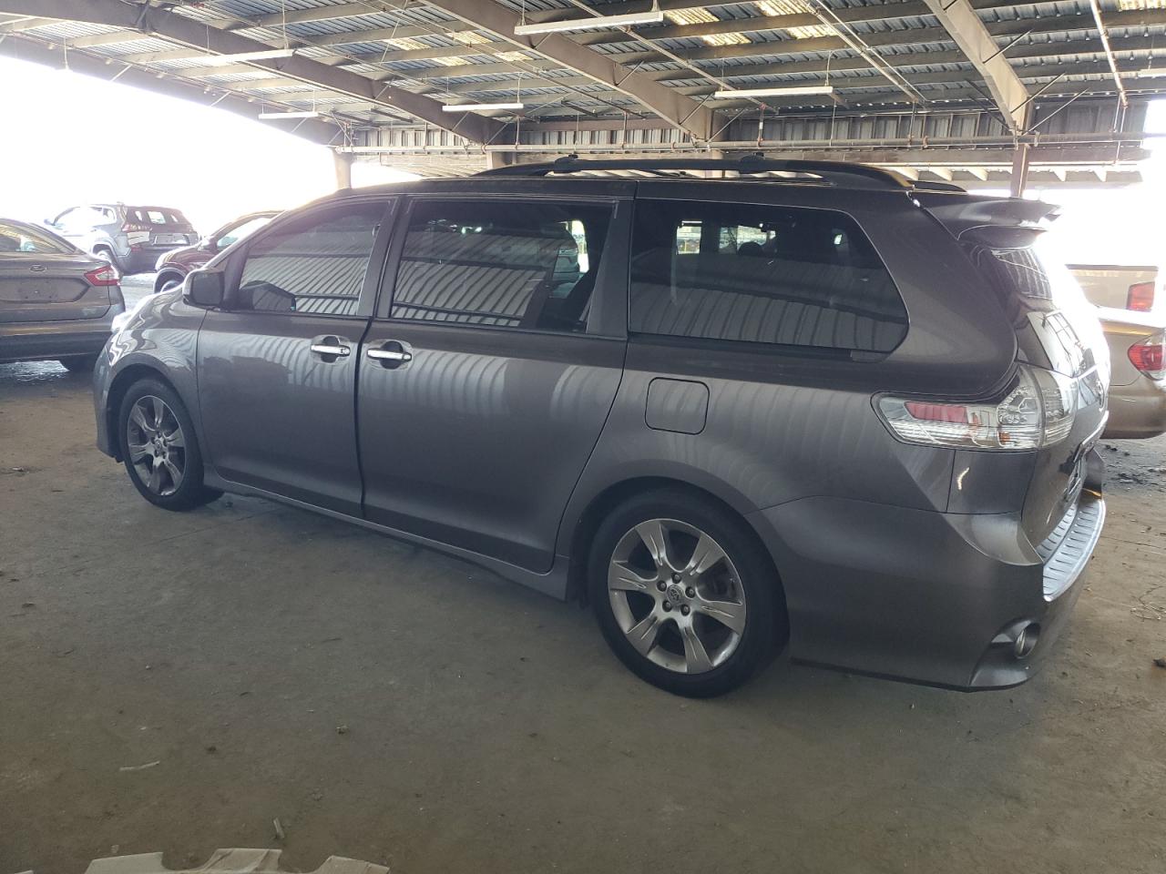 2014 Toyota Sienna Sport Gray vin: 5TDXK3DC8ES442804