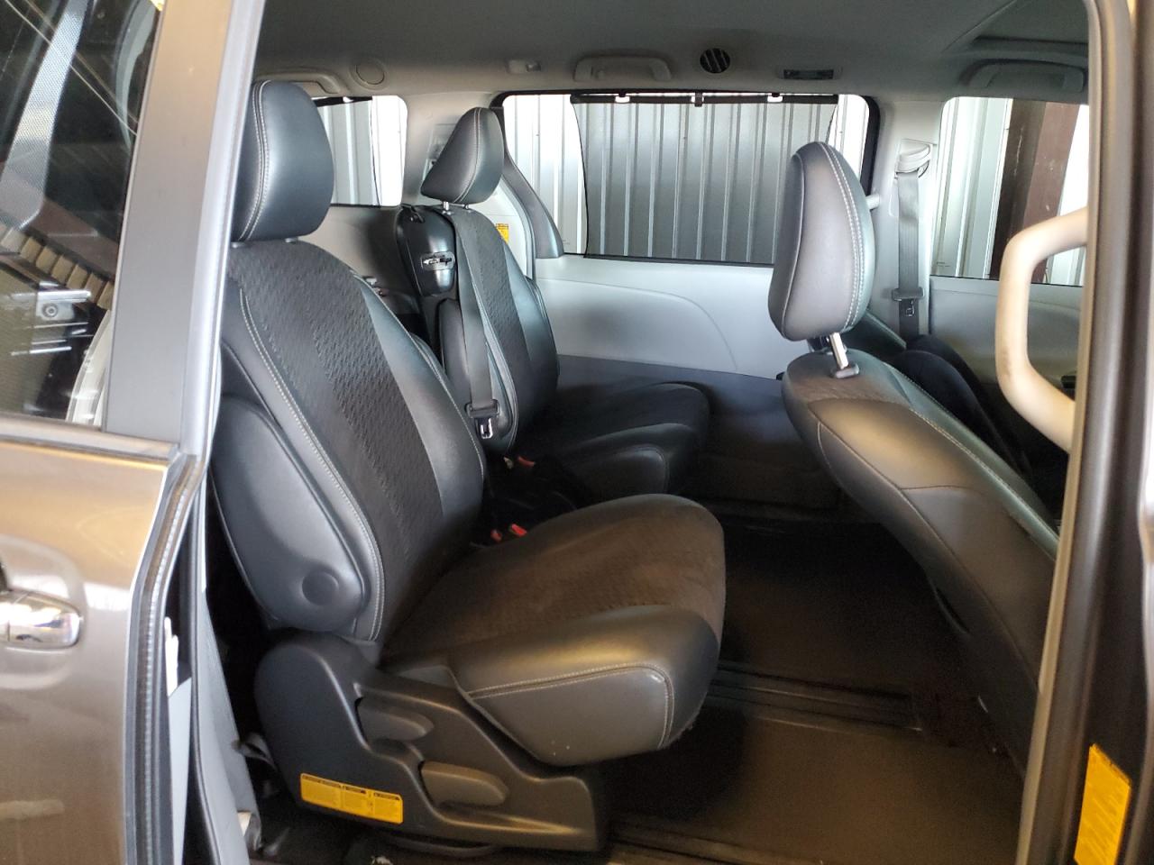 2014 Toyota Sienna Sport Gray vin: 5TDXK3DC8ES442804