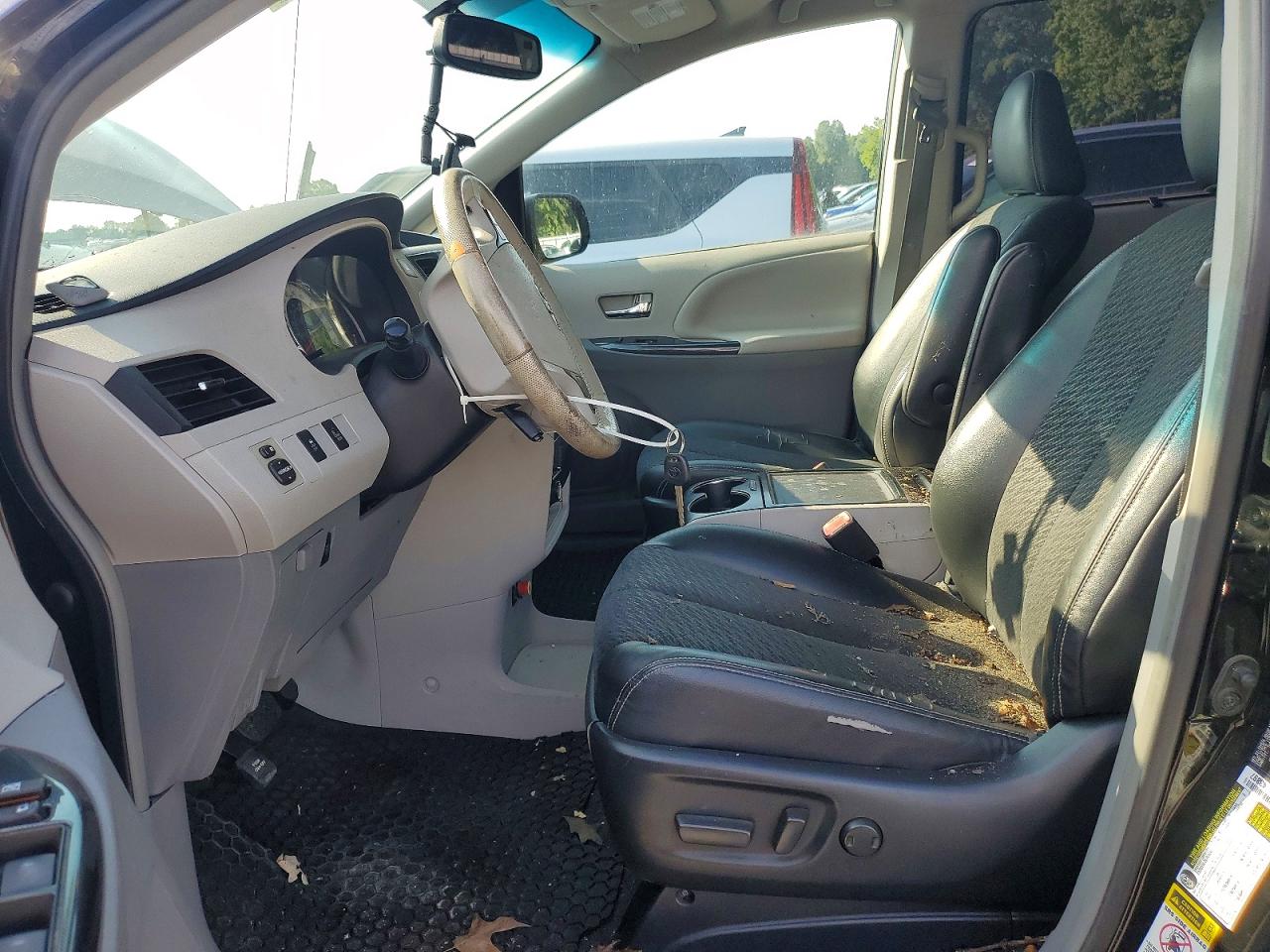 2014 Toyota Sienna Sport Black vin: 5TDXK3DC8ES458999
