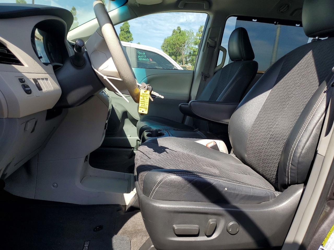 2014 Toyota Sienna Sport Gray vin: 5TDXK3DC8ES494305